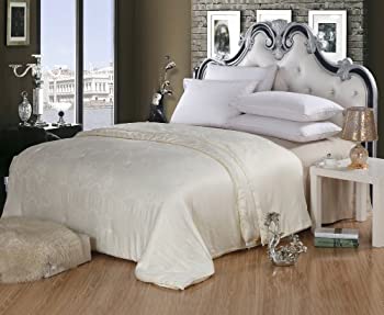 天丝提花木棉蚕丝二合一子母被 四季皆宜的高品质睡眠体验