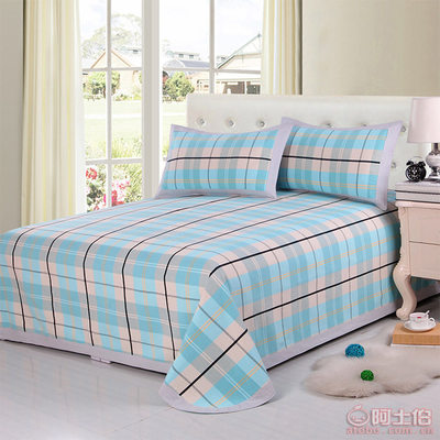 老粗布凉席三件套 舒适透气的夏日睡眠伴侣