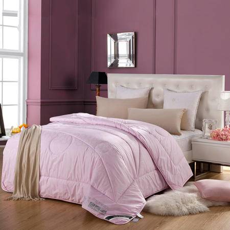 蓝丝羽家纺特价羊毛被子 温暖舒适的家居必备