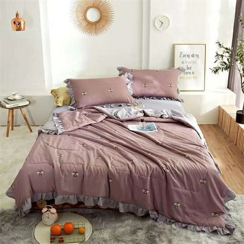 鸿巢梦家纺 专业生产高品质夏凉被四件套，打造舒适夏日睡眠体验